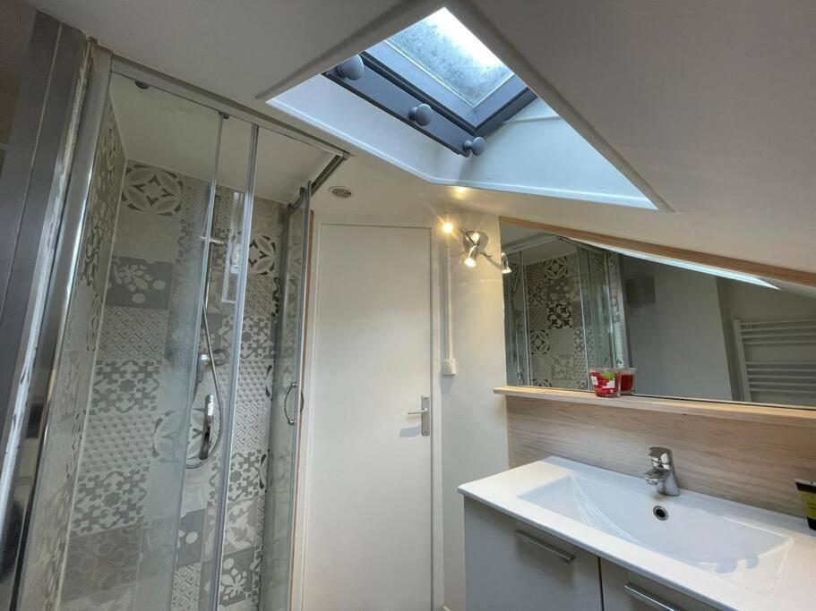 Le Cinq Sens, Studio Proche De La Gare Apartment ปองตัวส์ ภายนอก รูปภาพ